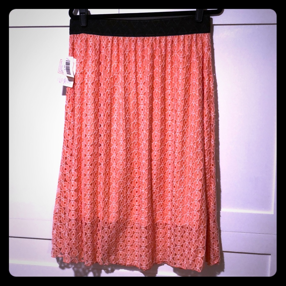 NWT XL super pretty pink LLR Lola skirt
